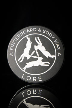 LORE Fingerboard and Body Wax 100ml bottle – premium petroleum-free guitar care