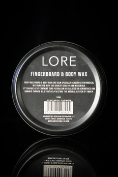 LORE Fingerboard and Body Wax 100ml – long-lasting protection for guitar fingerboards