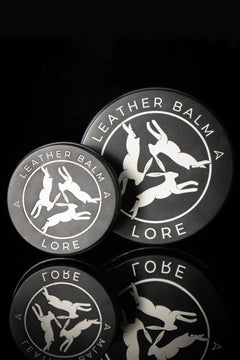 LORE Leather Balm 50ml and 100ml – petroleum-free leather care by Moorland Distribution