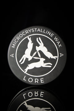 LORE Microcrystalline Wax 100ml bottle – premium petroleum-free guitar wax