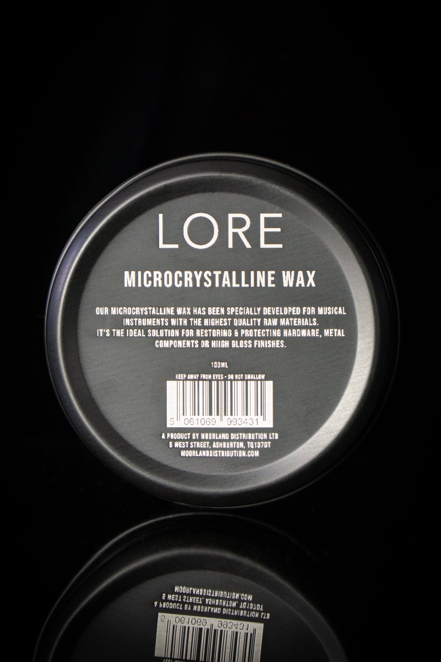 LORE Microcrystalline Wax 100ml – long-lasting protection for guitar finishes