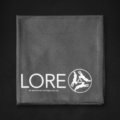 LORE Polishing Cloth – premium guitar care cloth by Moorland Distribution