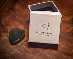 Brazil grass natural stone guitar pick – Moorland Distribution